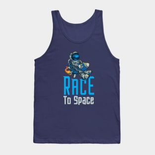 Race to Space Tank Top